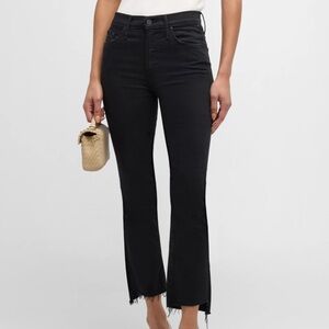 Mother Insider Crop Step Fray